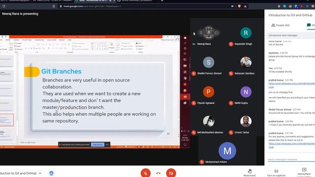 Introduction to Git and GitHub | EVENT 1 | GitHub Students' Club | Sharda University смотреть онлайн