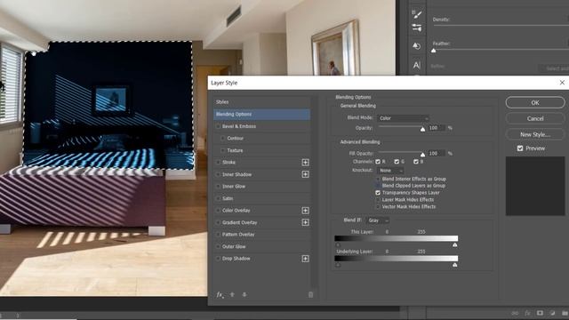 How To Change Wall Color In Photoshop! [Pro Technique] смотреть онлайн