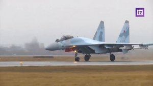 Работа наших Су-35С и Су-30СМ