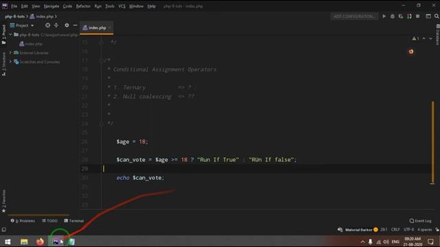 PHP 8 Tutorial Hindi Part 13 | Conditional Assignment Operator | The Test Coder смотреть онлайн