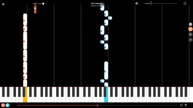 Écris l'Histoire by Grégory Lemarchal Slow Piano Tutorial смотреть онлайн