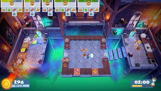Overcooked 2 - Level 3-2 [4 stars solo] смотреть онлайн
