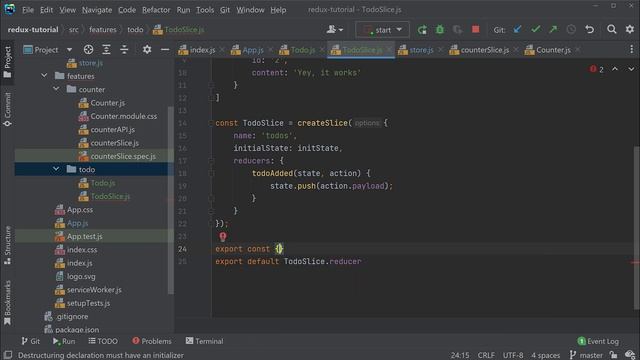 React Redux Tutorial #4 - Reducer für das Feature смотреть онлайн