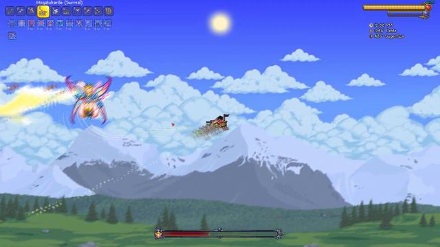 Empress of light Vs Megashark - Chlorophyte Bullet (Daytime and No Damage) смотреть онлайн