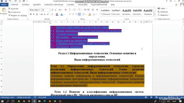 Текстовый процессор Microsoft Word: