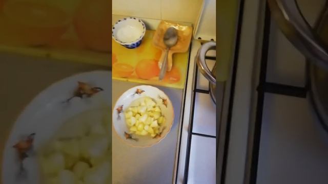 Грибной супчик зимой.