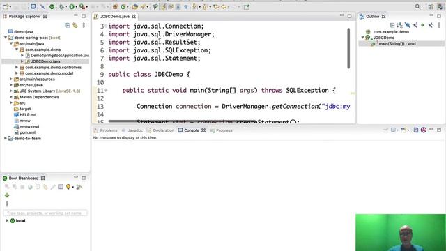 Introduction to JDBC смотреть онлайн