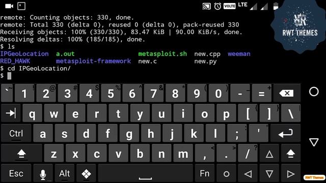 27. IP Geolocation || Masters in Ethical Hacking with Android || RWT Themes смотреть онлайн