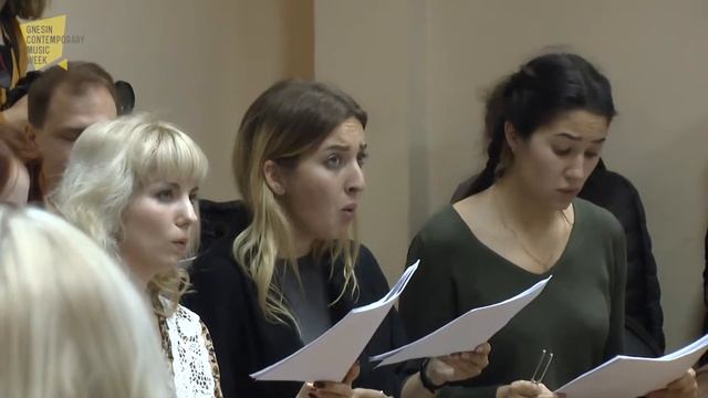 Лекция по хоровой музыке последней четверти XX века. Открытая репетиция ансамбля Altro Coro. смотреть онлайн