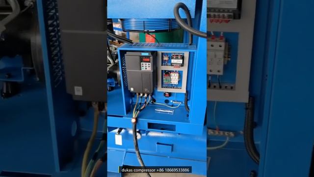 dukas screw air compressor 15kw 16bar 4in1, special design for laser cutting machine. смотреть онлайн