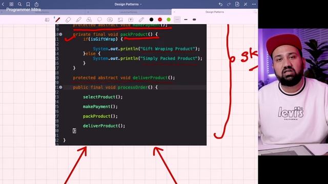 What is Template Design Pattern | DP - 10 | Example with Java Code & Class Diagram | In Hindi смотреть онлайн