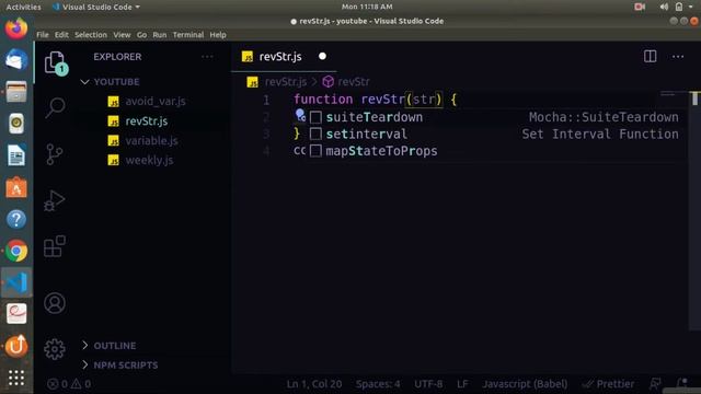 Reverse A string in one line. #powerOfJavaScript смотреть онлайн