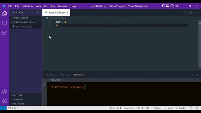 odd even program in python | python program to check odd even #python #pythonforbeginners #viral смотреть онлайн
