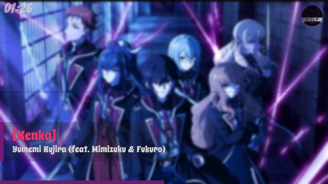WOLFAnimeMusic | Семь главенствующих мечей - Full Opening [Kenka] Yumemi Kujira (Mimizuku & Fukuro) смотреть онлайн