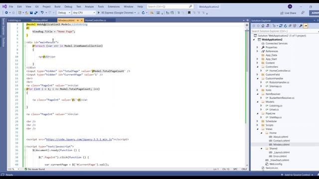 Sitecore Pagination Using Ajax смотреть онлайн
