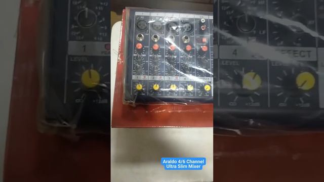Araldo 4/6 Channel Ultra Slim Mixer смотреть онлайн