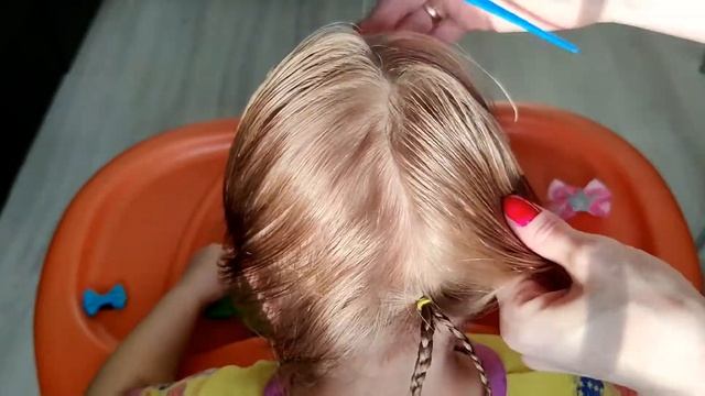 Быстрая прическа для девочки. смотреть онлайн