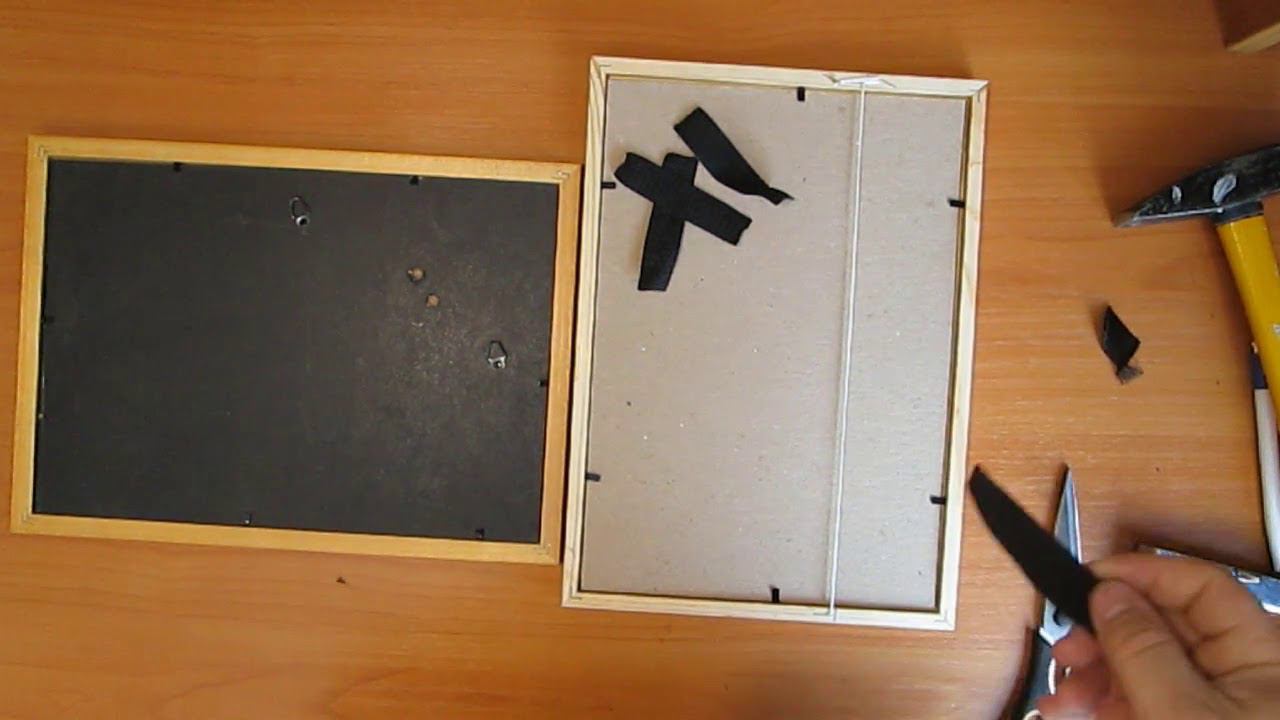 Бесполезные советы. Как ровно повесить рамочки для фото.