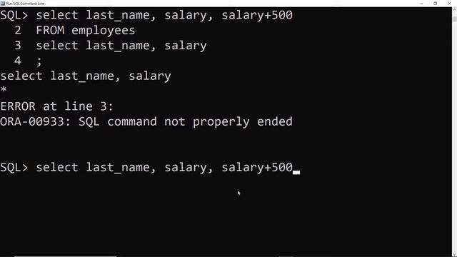 SQL 02 : SELECT FROM - léteral - expression arithmétique - valeur null- projection -selection смотреть онлайн