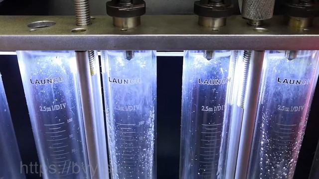 Проверка инжекторов на стенде. смотреть онлайн