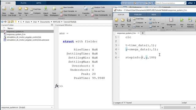 MATLAB How to Calculate System Response: Rise Time, Settling Time, Overshoot смотреть онлайн