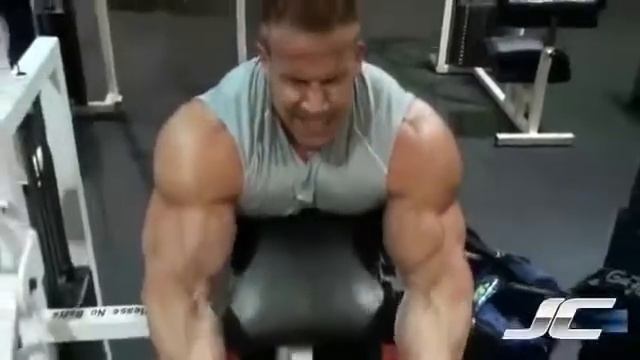 Джей Катлер (Jay Cutler) - Тренировка бицепсов !!!