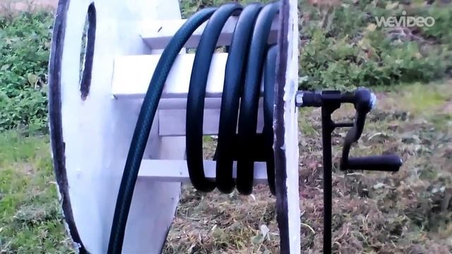 Садовый шланг хранить легко и просто смотреть онлайн