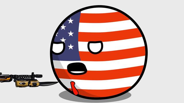 Japan vs America, WW2 ending - Countryballs смотреть онлайн