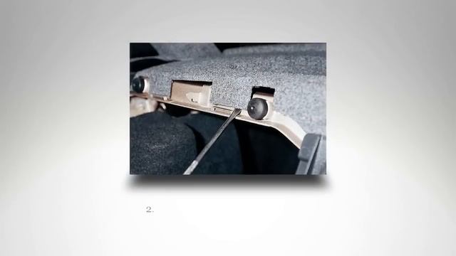 Полка багажника. Быстрое снятие. ВАЗ 2110, 2112. смотреть онлайн