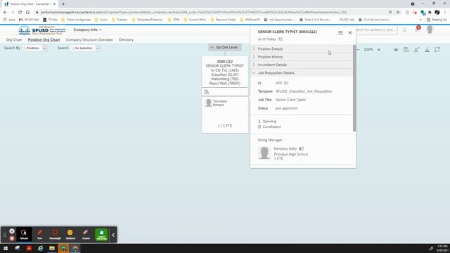 [EMPowerSF] How to Create a Job Requisition from the Position Org Chart смотреть онлайн