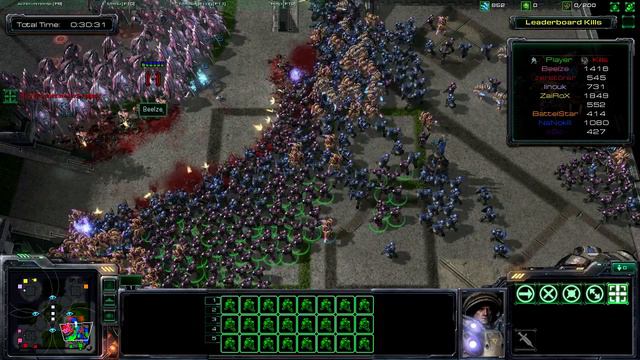 Starcraft 2 Mod - Marine Arena Battle (Fun Games Change Games) смотреть онлайн