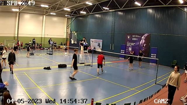 «День космонавтики» 3 день. 2 камера. Всероссийские юношеские и юниорские соревнования по бадминтон смотреть онлайн