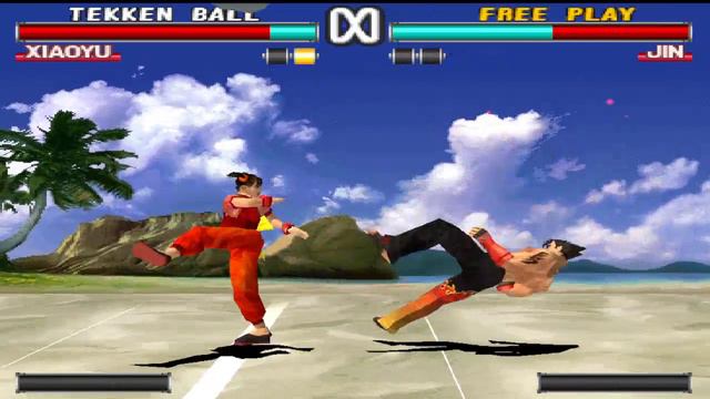 Tekken 3 Ball Mode Xiaoyu vs Jin смотреть онлайн