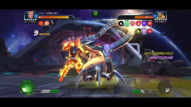 MCOC AK Boss Node 52 Mojo vs Fackel смотреть онлайн