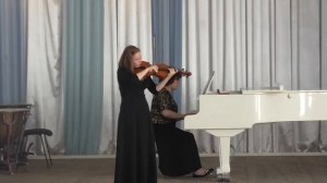 Кирсанова Маргарита  Г. Венявский Концерт №1 для скрипки