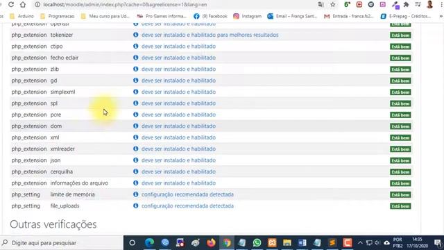 php_extension intl (Instalação - Moodle) Xampp localhost смотреть онлайн