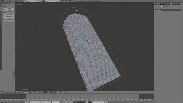 Витраж для готической сцены в Blender 3D смотреть онлайн