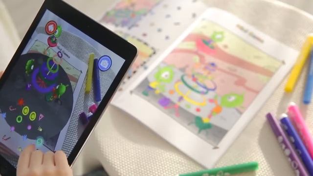 3D Раскраска Arnimate "Live Coloring" теперь на Цветное.ру смотреть онлайн