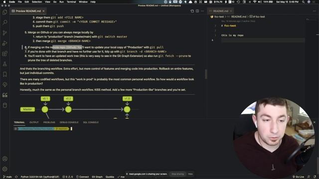Free Code Camp Talk: Git 0 to Production смотреть онлайн