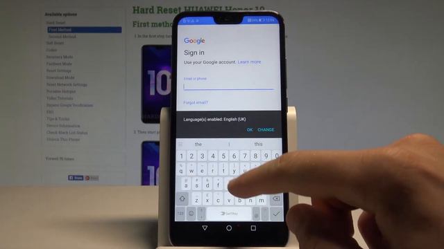 How To Back Up Data On Honor 10 - Enable Google Backup |HardReset.Info