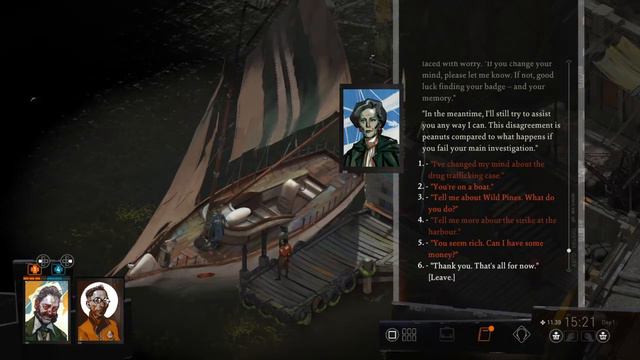 Disco Elysium SMOKER ON THE BALCONY смотреть онлайн