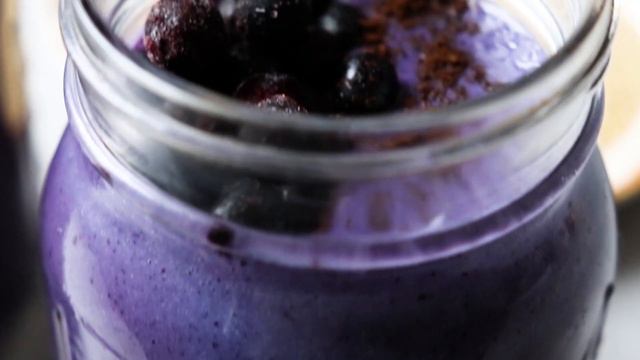 Blueberry Cheesecake Smoothie • ReShape. • Banana-free smoothie смотреть онлайн