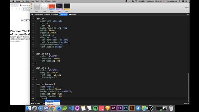 Sticky Navigation Menu With Smooth Animation | CSS & JS VANILLA смотреть онлайн