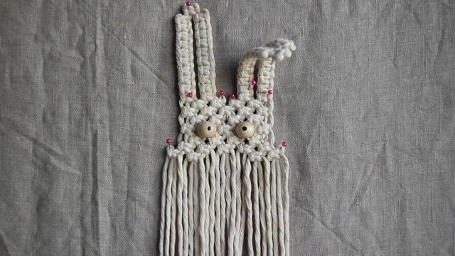 Tutorial Macrame Water Rabbit of 2023 year / Macrame Bunny смотреть онлайн