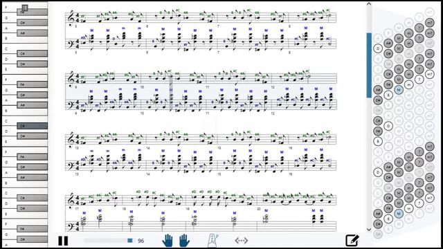 Как играть на аккордеоне Wonderful Life | How to play on accordion | SMT Pro смотреть онлайн