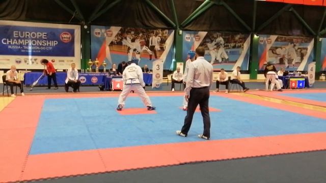 GTF European Taekwondo Championship 2021, masogi fights up to 76 kg смотреть онлайн