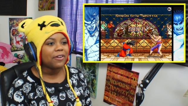 Goku VS Street Fighter 2 | Super Saiyan Power| React Video смотреть онлайн