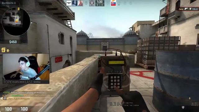 CS:GO Zero 1v5 смотреть онлайн