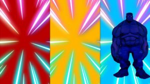 HULK COLOR DANCE CHALLENGE Gangnam Style Dance