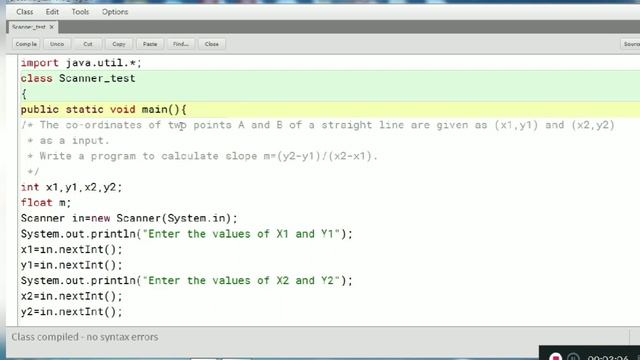 Input in Java by Scanner Class : Scanner Class смотреть онлайн